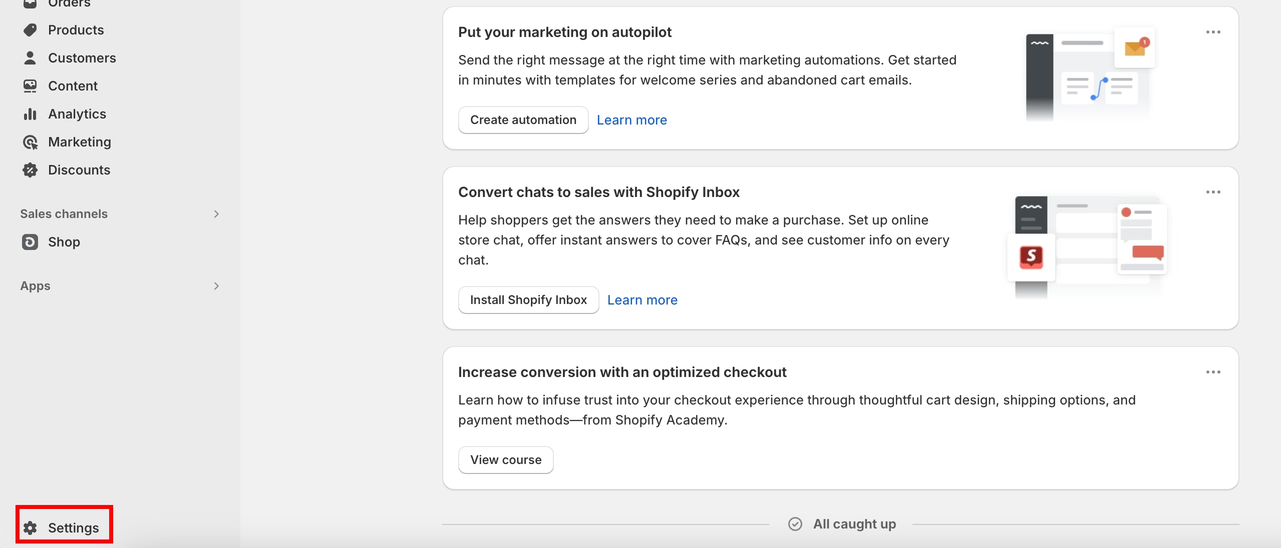 shopify settings button min