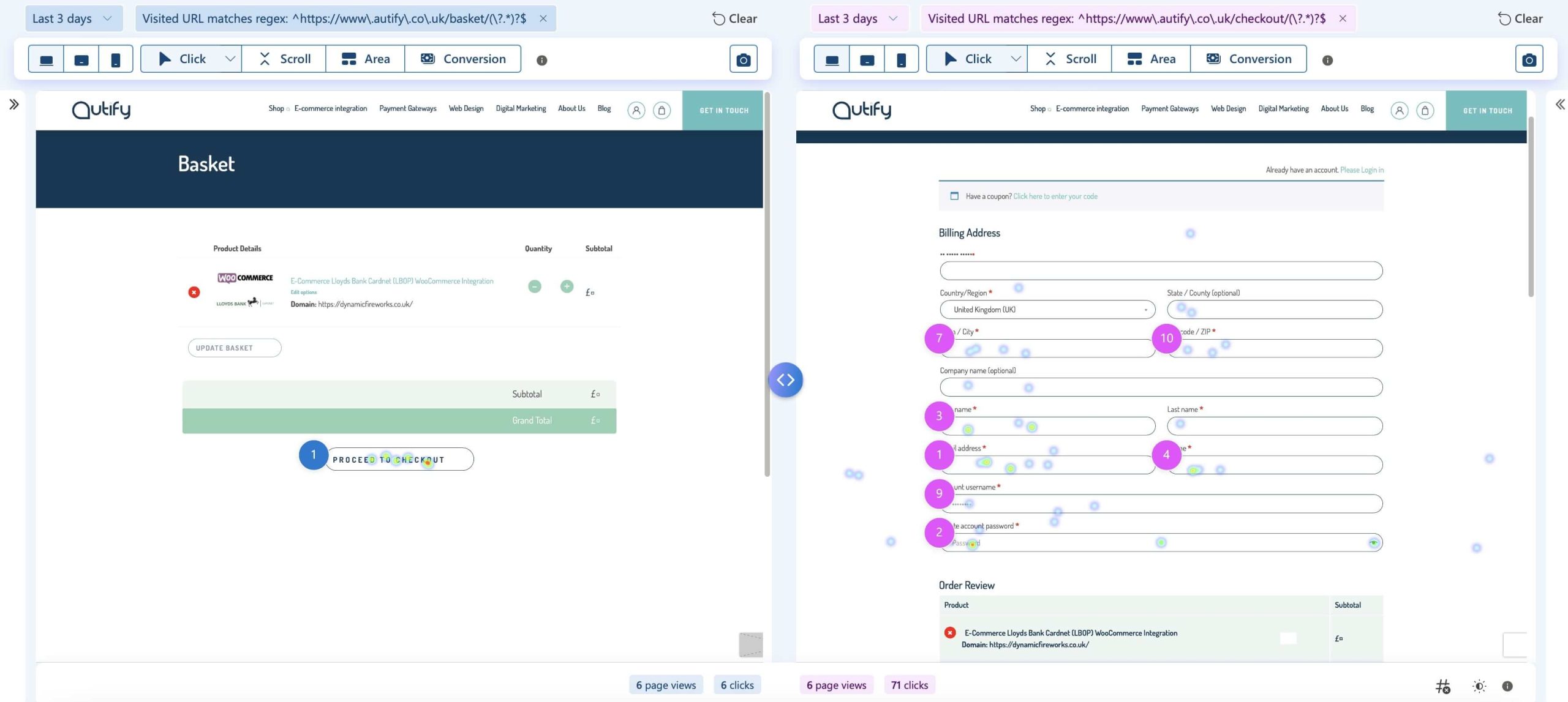Autifys clarity data example