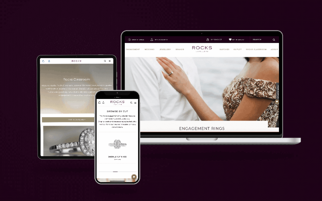 laptop,-tablet-and-mobile-with-Rocks-jewellers-website-on-screen