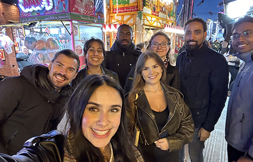 Emrise team at fun fair