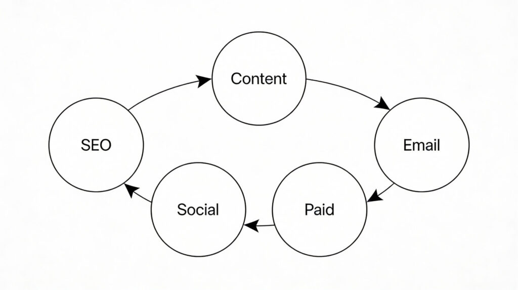 Channel integration diagram